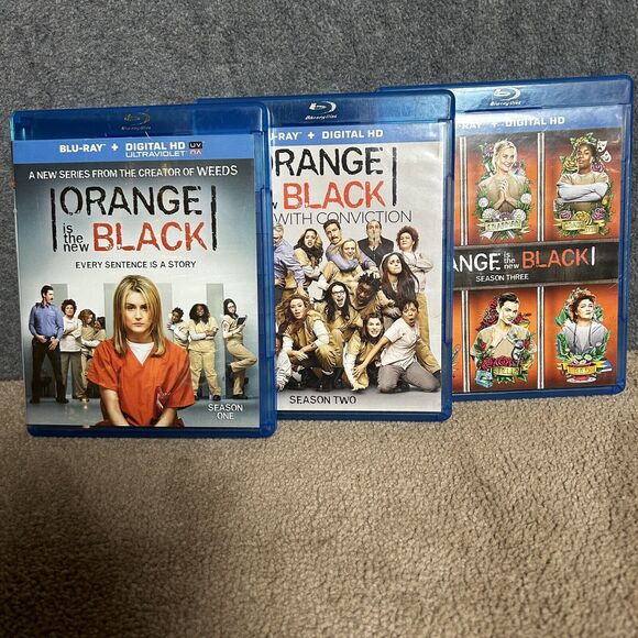 Orange is the new Black Season 1-3 on Blu-ray Pre owned - Picture 1 of 13